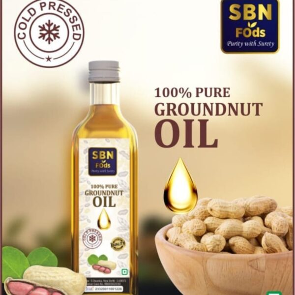 Cold Pressed Groundnut / Peanut Oil
