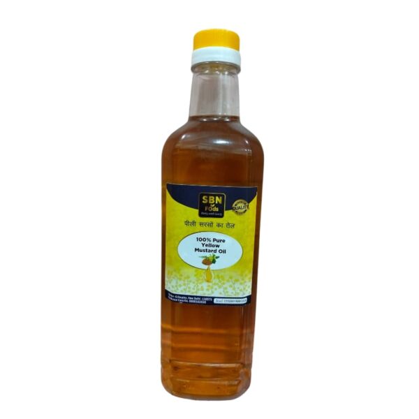 Cold Pressed Yellow  Mustard Oil - 1 Litre