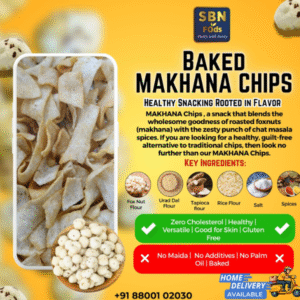 Baked Makhana chips 150gms